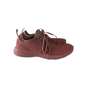 APL Pink Techloom Wave Knit Athletic Shoes Women's Size 9